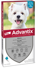 ADVANTIX SPOT ON*soluz 6 pipette 1 ml 100 mg + 500 mg cani da 4 a 10 kg