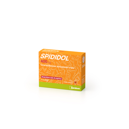 SPIDIDOL*orale grat 12 bust 400 mg aroma cola limone image not present