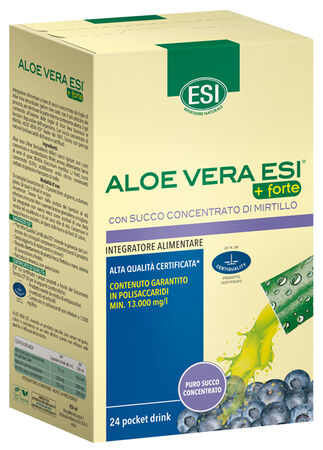 ESI ALOE VERA SUCCO + FORTE MIRTILLO 24 POCKET DRINK image not present