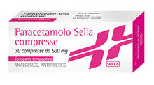 PARACETAMOLO (SELLA)*30 cpr 500 mg