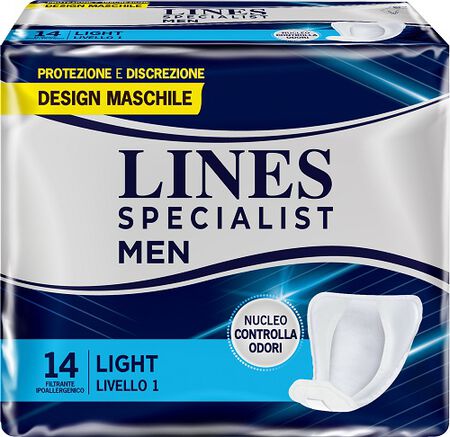 PANNOLONI LINES SPECIALIST MEN LIVELLO 1 14 PEZZI image not present