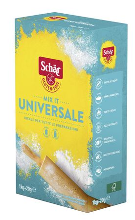 SCHAR MIX IT FARINA UNIVERSALE SENZA LATTOSIO 1 KG + 20 G image not present