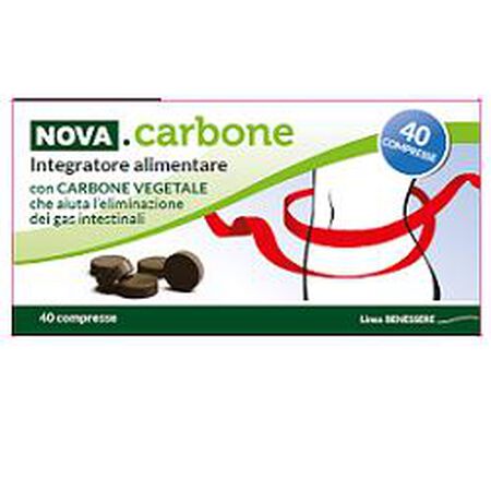 NOVA CARBONE VEGETALE 40 COMPRESSE image not present