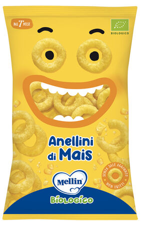 MELLIN SNACK BIO ANELLINI MAIS 15 G image not present
