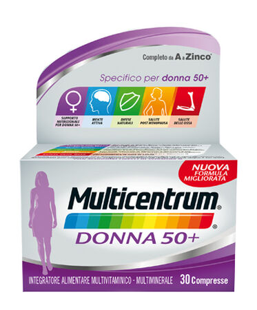 MULTICENTRUM DONNA 50+ 60 COMPRESSE image not present