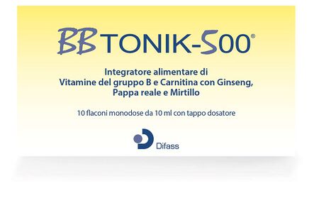 BBTONIK 500 10 FLACONI 10 ML image not present