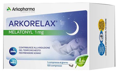 ARKORELAX MELATONYL 120 COMPRESSE image not present