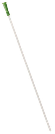 CATETERE URINARIO IDROFILO MONOUSO AUTOLUBRIFICANTE POBE LUBRIFICAZIONE TRAMITE POLIVINILPIRROLIDONE SODIO CLORURO DONNA CH14 20 CM 30 PEZZI image not present