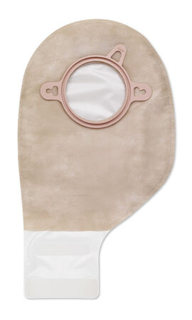 SACCA APERTA PER ILEOSTOMIA CON CHIUSURA INTEGRATA LOCK'N ROLL OPACA CON VELCRO CONFORM2 55MM 30 PEZZI+30COPRIFILTRI image not present
