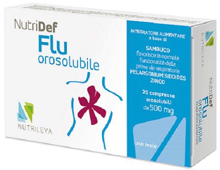 NUTRIDEF FLU OROSOLUBILE 20 COMPRESSE image not present