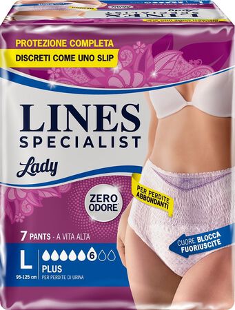 LINES SPECIALIST PANTS PLUS L FARMA 7 PEZZI image not present