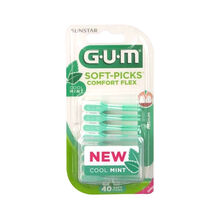 GUM SOFT PICK COMFORT FLEX COOL MINT REGULAR SCOVOLINI 40 PEZZI