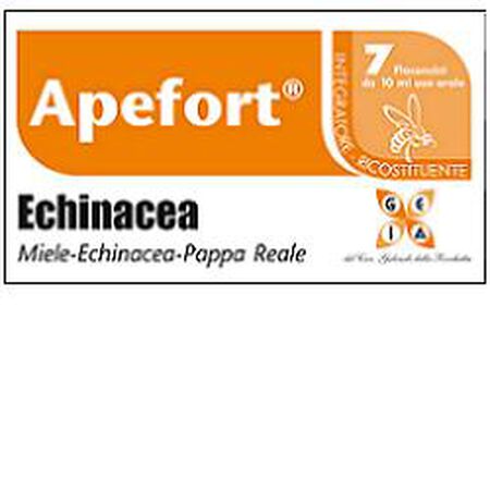 APEFORT ECHINACEA SCIROPPO 7 FLACONCINI 10 ML image not present