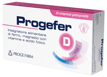 PROGEFER D 30 COMPRESSE GASTROPROTETTE
