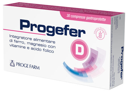 PROGEFER D 30 COMPRESSE GASTROPROTETTE image not present