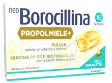 NEOBOROCILLINA PROPOLMIELE+ MIELE/EUCALIPTO 16 PASTIGLIE NEOBOROCILLINA PROPOLMIELE+ MIELE/EUCALIPTO 16 PASTIGLIE