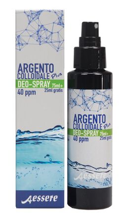 ARGENTO COLLOIDALE PLUS DEODORANTE SPRAY 75 ML + 25 ML image not present