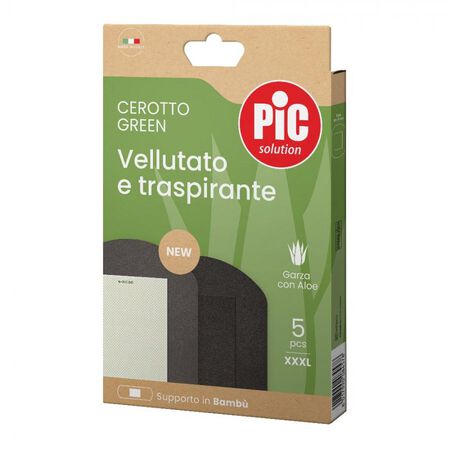 CEROTTO PIC GREEN BAMBU' ALOE STERILE 10X15 CM 5 PEZZI image not present