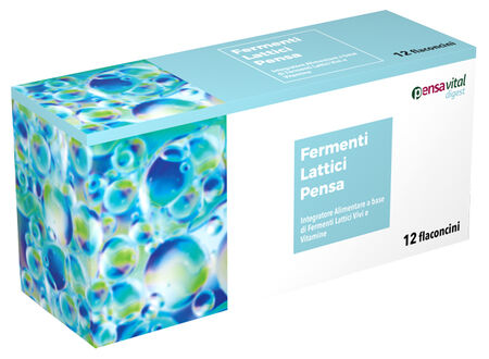 FERMENTI LATTICI PENSA 12 FLACONCINI DA 7 ML image not present