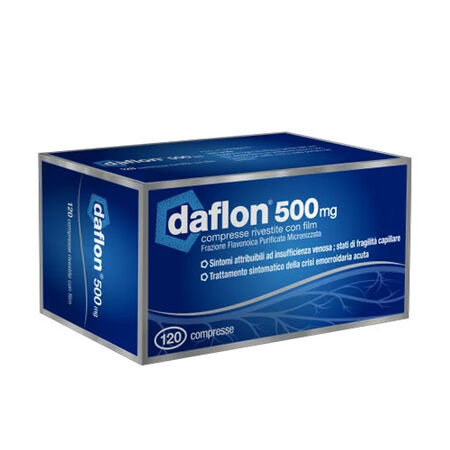 DAFLON*120 cpr riv 500 mg image not present