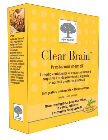 CLEAR BRAIN 120 COMPRESSE image not present
