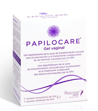 PAPILOCARE GEL VAGINALE 7 CANNULE MONODOSE X 5 ML image not present