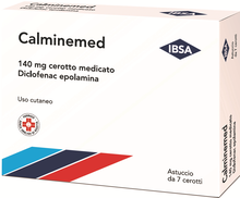 CALMINEMED*7 cerotti medicati 140 mg