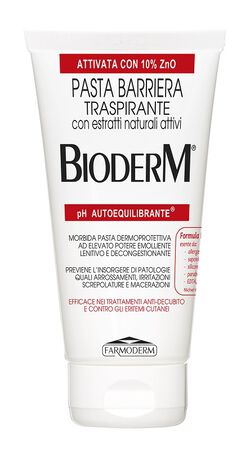 BIODERM PASTA BARRIERA TRASPIRANTE PH AUTOEQUILIBRANTE 150 ML image not present