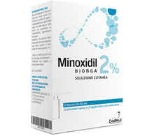 MINOXIDIL BIORGA (LABORATOIRES BAILLEUL)*soluz cutanea 3 flaconi 60 ml 2%