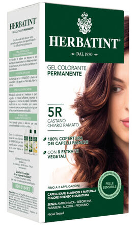 HERBATINT 5R CASTANO CHIARO RAMATO 150 ML image not present