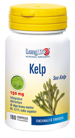 LONGLIFE KELP ALGA BRUNA 180 COMPRESSE image not present