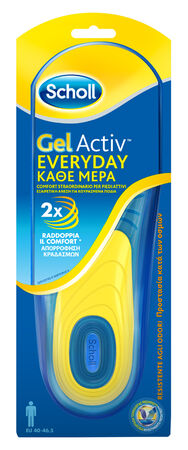 SCHOLL GEL ACTIV EVERYDAY UOMO image not present