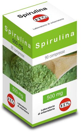 SPIRULINA 90 COMPRESSE 500 MG image not present