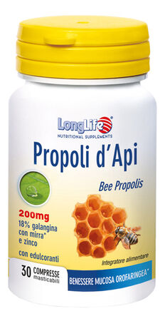 LONGLIFE PROPOLI D'API 30 COMPRESSE image not present