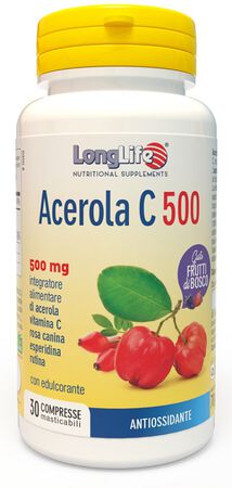 LONGLIFE ACEROLA C500 FRUTTI DI BOSCO 30 COMPRESSE image not present