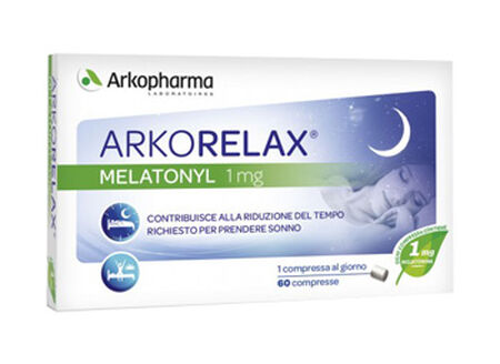 ARKORELAX MELATONYL 1MG 60 COMPRESSE image not present