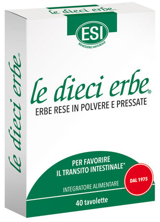 ESI LE DIECI ERBE 40 TAVOLETTE image not present