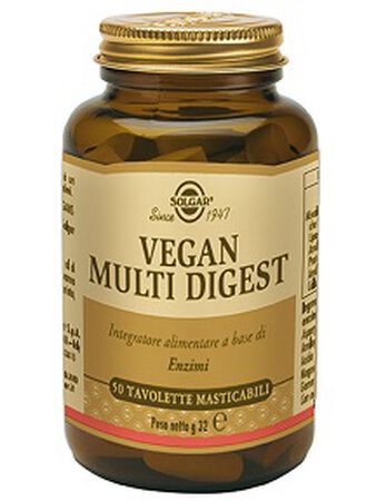VEGAN MULTI DIGEST 50 TAVOLETTE MASTICABILI image not present