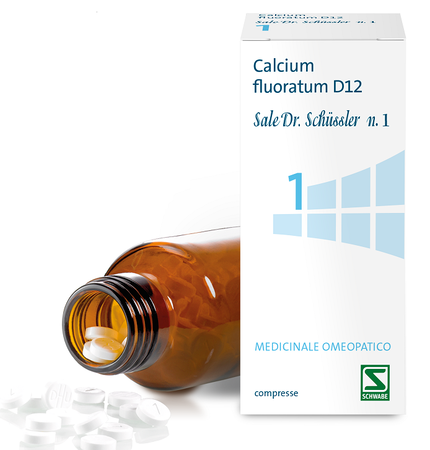 CALCIUM FLUORATUM D12 SALE DR.SCHUSSLER N.1*D12 200 cpr flacone image not present