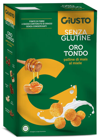 GIUSTO SENZA GLUTINE ORO TONDO MIELE 250 G image not present