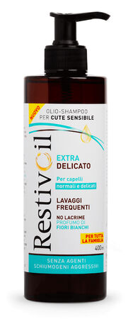 RESTIVOIL EXTRA DELICATO OLIO SHAMPOO PER CUTE SENSIBILE 400 ML image not present