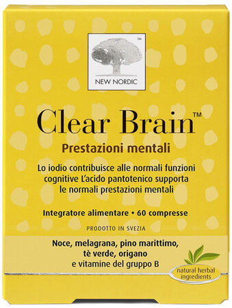 CLEAR BRAIN 60 COMPRESSE image not present