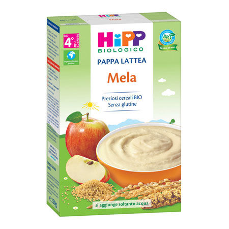 HIPP BIO PAPPA LATTEA MELA 250 G image not present
