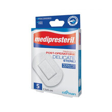 MEDICAZIONE MEDIPRESTERIL POST OPERATORIA DELICATA STERILE 7X5 5 PEZZI
