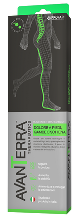 PLANTARE TERAPEUTICO PROFAR AVANTERRA DOLORE A PIEDI GAMBE O SCHIENA LUNGO 45/46 image not present