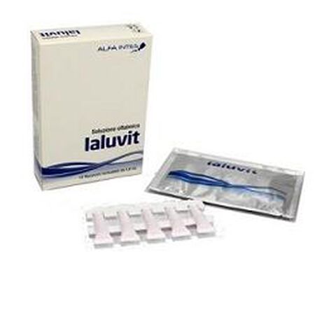 IALUVIT SOLUZIONE OFTALMICA 15 FLACONCINI 0,6 ML image not present