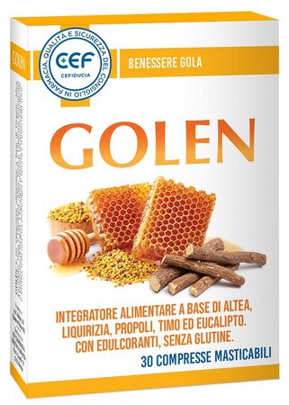 CEF GOLEN ADULTI 30 COMPRESSE MASTICABILI image not present