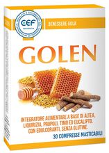 CEF GOLEN ADULTI 30 COMPRESSE MASTICABILI CEF GOLEN ADULTI 30 COMPRESSE MASTICABILI