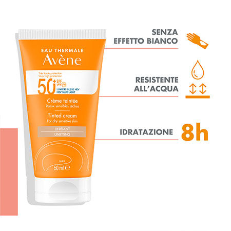 AVENE SOL CREMA SPF50+ COLORATA NUOVA FORMULA 50 ML image not present