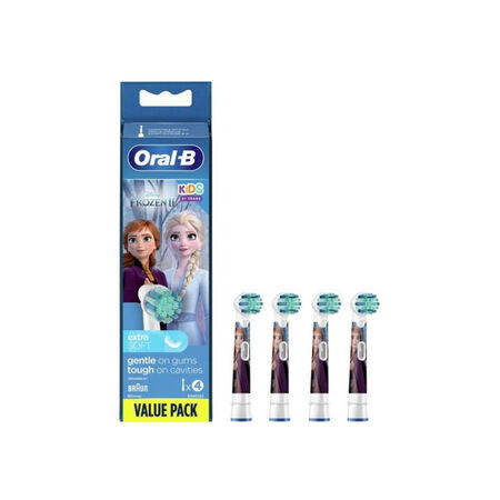 ORALB KIDS FROZEN II TESTINE PER SPAZZOLINO ELETTRICO 4 PEZZI image not present